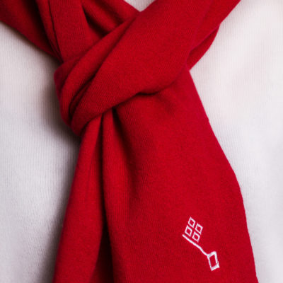 Red Scarf With Bremen Key