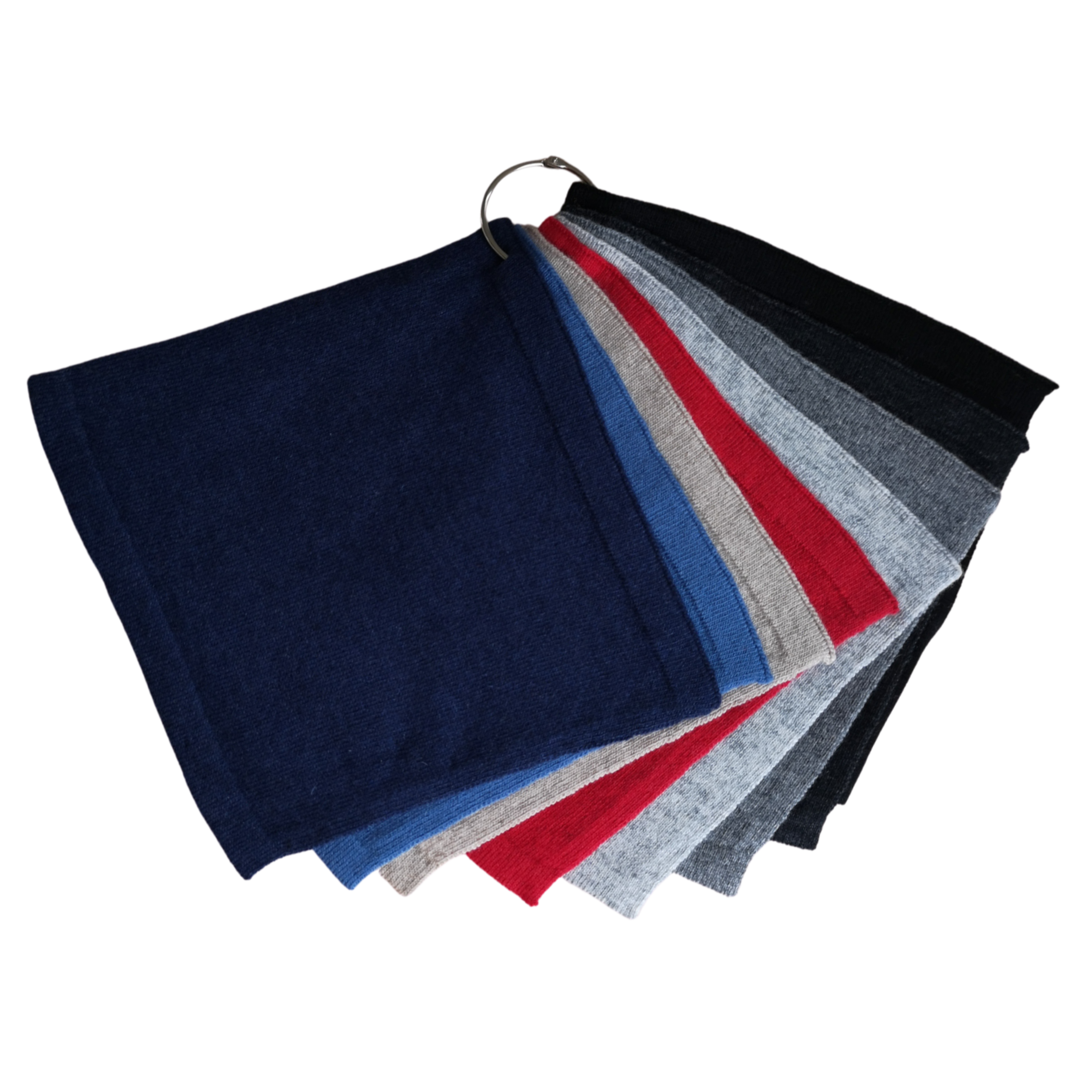 Strickmusterprobe - 20% Kaschmir, 35% Merino extrafein, 30% Viskose, 15% Polyamid