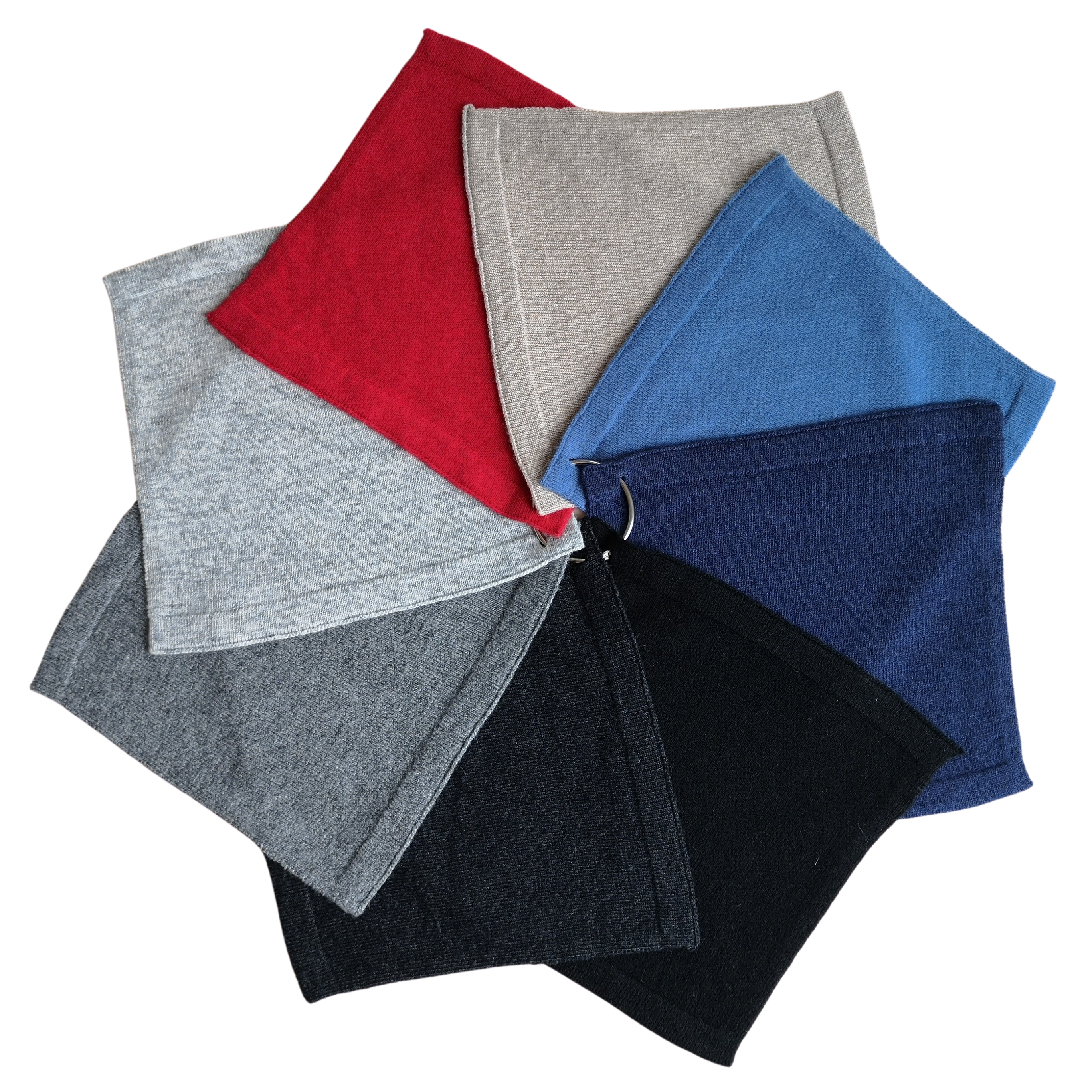 Strickmusterprobe - 20% Kaschmir, 35% Merino extrafein, 30% Viskose, 15% Polyamid – Bild 2