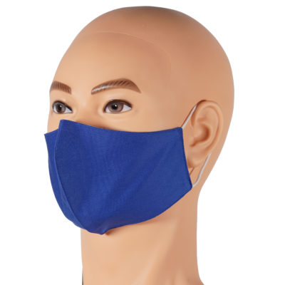 Pleated Face Mask, 2 Layers, Washable at High Temperatures and Reusable, Various Designs